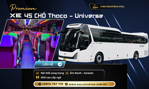 Cho thuê xe 45 chỗ Universe tại TP.HCM