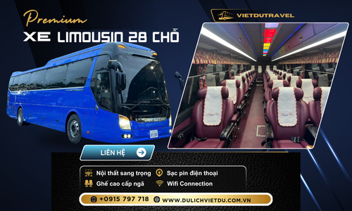 Cho thuê xe 28 chỗ Limousin tại TP.HCM