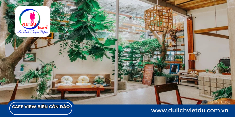 Cafe view biển Côn Đảo
