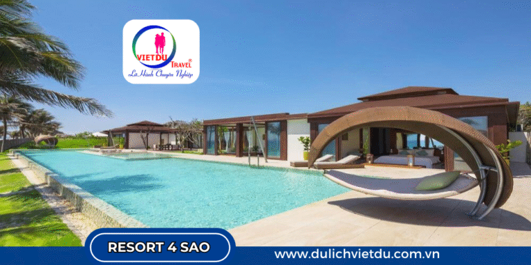 Resort 4 sao đạt tiêu chuẩn quốc tế