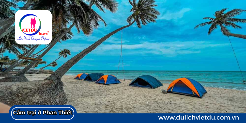 cắm trại ở Phan Thiết