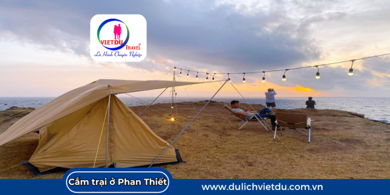cắm trại ở Phan Thiết