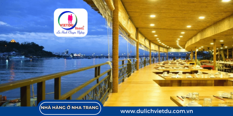 Nhà hàng view biển Nha Trang sang