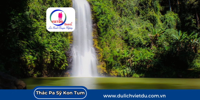 Thác Pa Sỹ Kon Tum vẻ đẹp đại ngàn