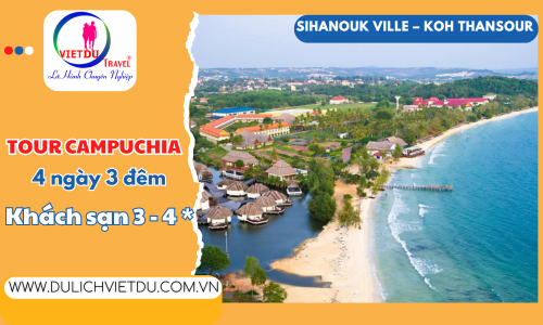 Tour du lịch Campuchia 4 ngày 3 đêm