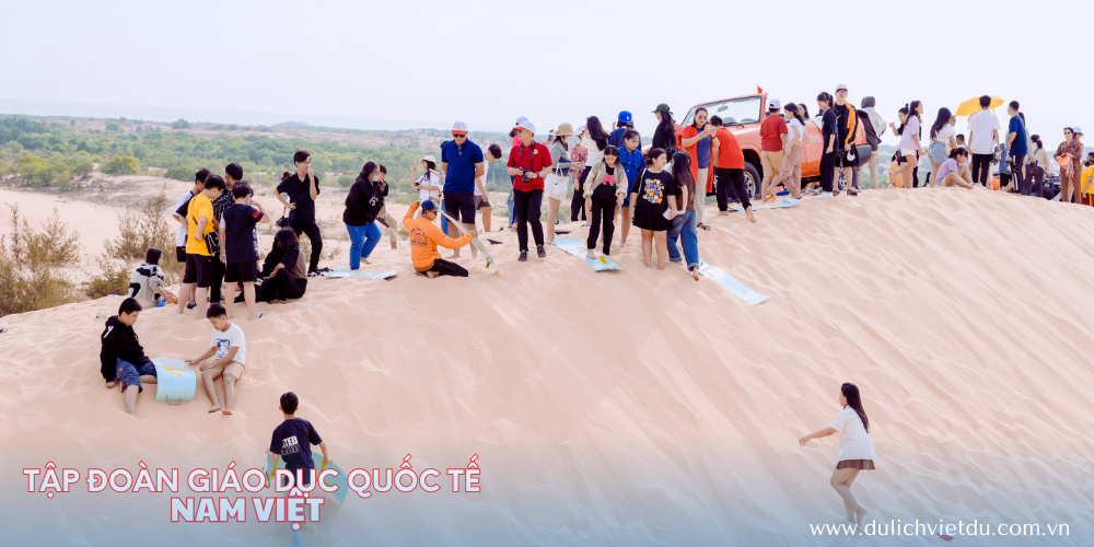 Tập Đoàn Giáo Dục Quốc Tế Nam Việt Team Building Phan Thiết