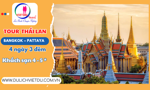 Tour du lịch Thái Lan 4 ngày 3 đêm