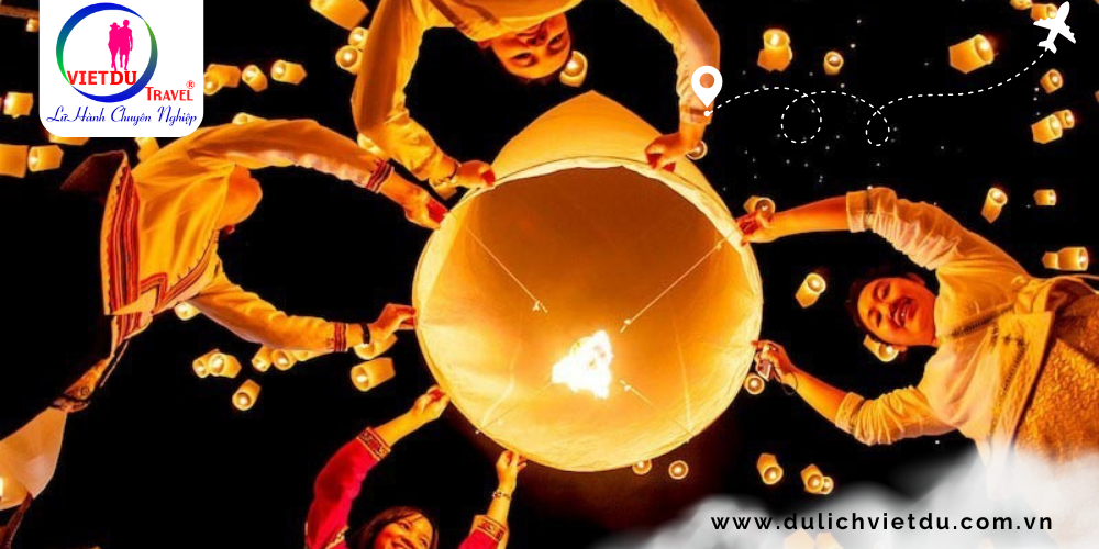 Thả Đèn Trời Lào