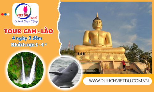 Tour Campuchia - Lào 4 ngày 3 đêm
