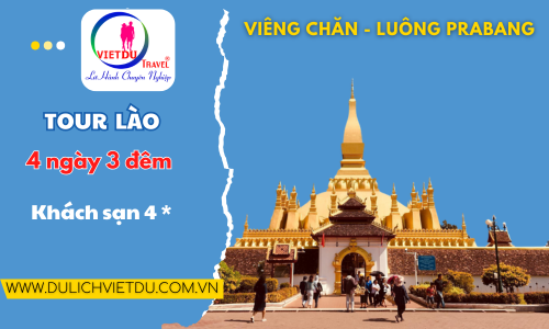 Tour du lịch Lào 4 ngày 3 đêm