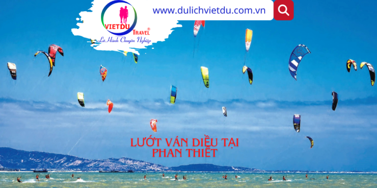 Lướt ván diều tại Phan Thiết