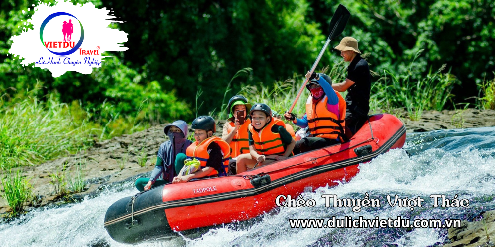Chèo Thuyền Vượt Thác