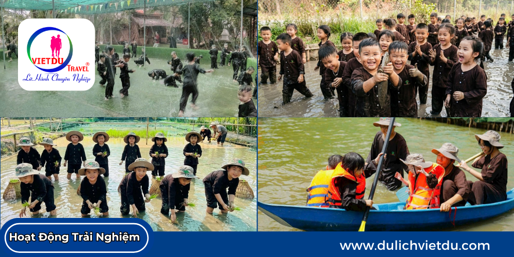 Nông Trại Rồng 1 ngày cho học sinh
