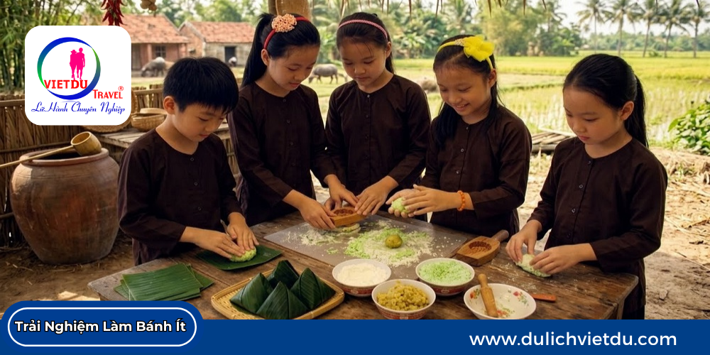 Trải Nghiệm Làm Bánh Ít