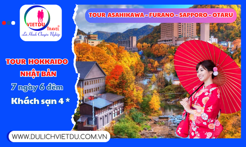 Tour Hokkaido Nhật Bản 7 ngày 6 đêm